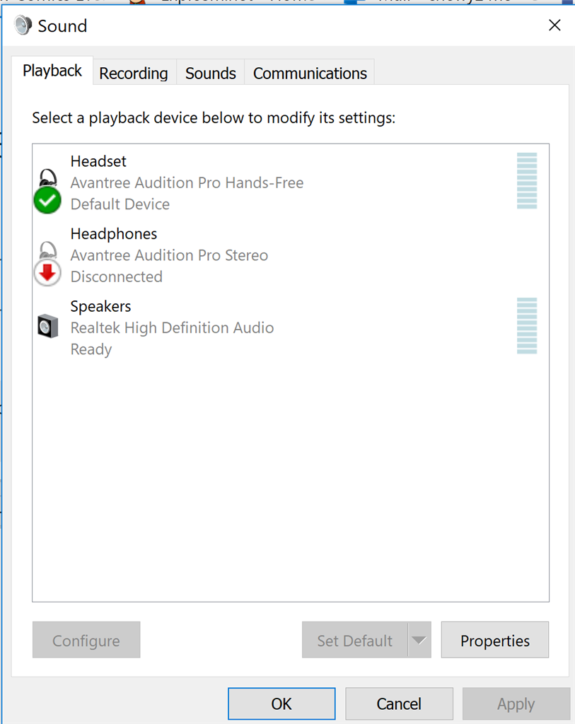 Why does my Bluetooth Headset not play audio? b2eee001-9f03-41c3-8b71-6b19ecc3fe2d.png