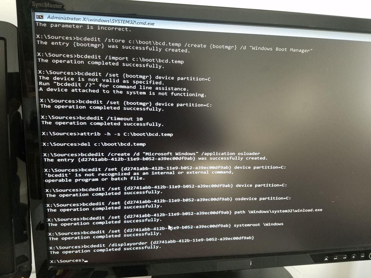 Can't recover bootloader error b32a4905-079c-4314-b07b-688dbc3da34a?upload=true.jpg