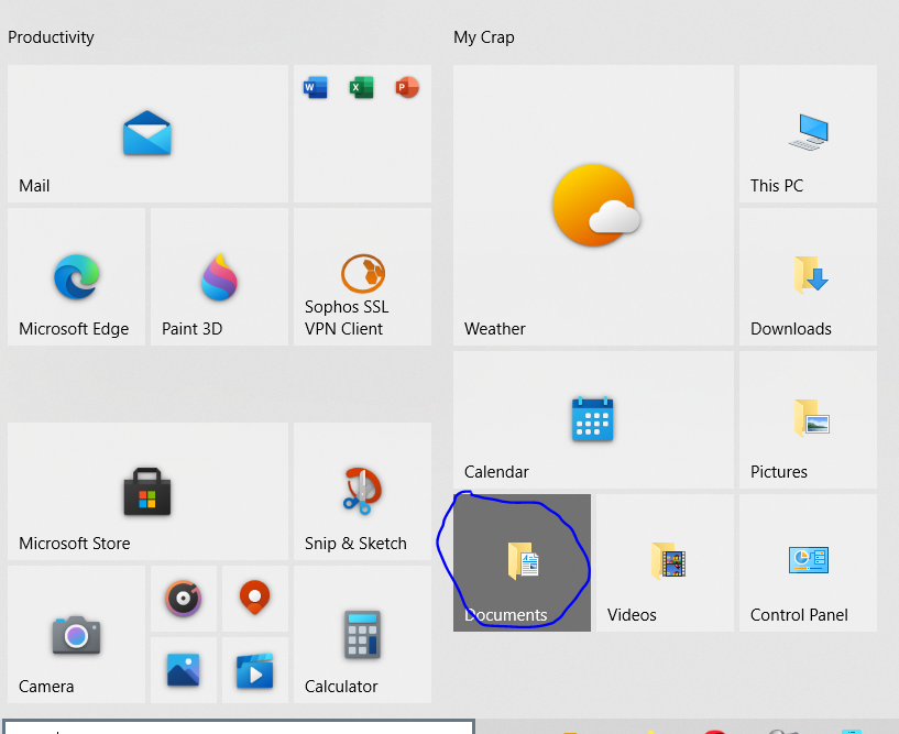 Windows 10 20h2 theme aware tiles glitch on start menu. b3347d0c-50ef-4f04-90e5-2980d98fd51f?upload=true.png