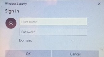 Windows Security sign in popup repeats!