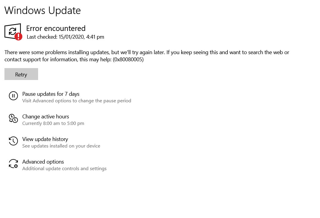 code error when updating 0x80080005 b39f5ac5-01f8-4dcd-8b53-b68edbd5ca3a?upload=true.png