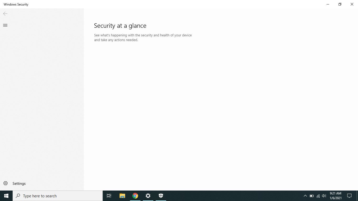 Windows Security is blank. b3a576be-f299-4385-afa6-2397e50e7ea6?upload=true.jpg