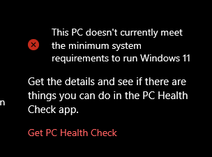 Update page says computer doesn't meet minimum requirements - PC health check says it does??? b3a8d978-c212-42c0-b92b-c1921dee54a5?upload=true.png