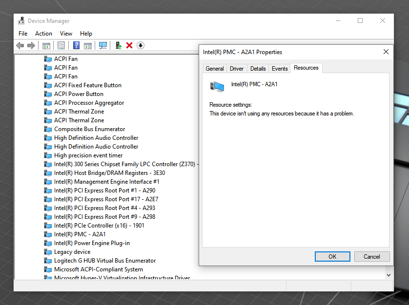 Hello there, I need some help regarding a driver Intel PMC - A2A1 b43e9d3e-a32a-4095-b28e-b1a5d5e3f395?upload=true.png