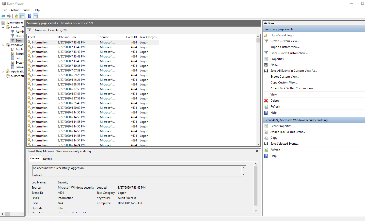 Event Viewer Spam Causing PC Stutter - Events 5379, 4624, 4672 -- Security Audits b4846a67-88b1-468f-b641-9825f8b97b7e?upload=true.png