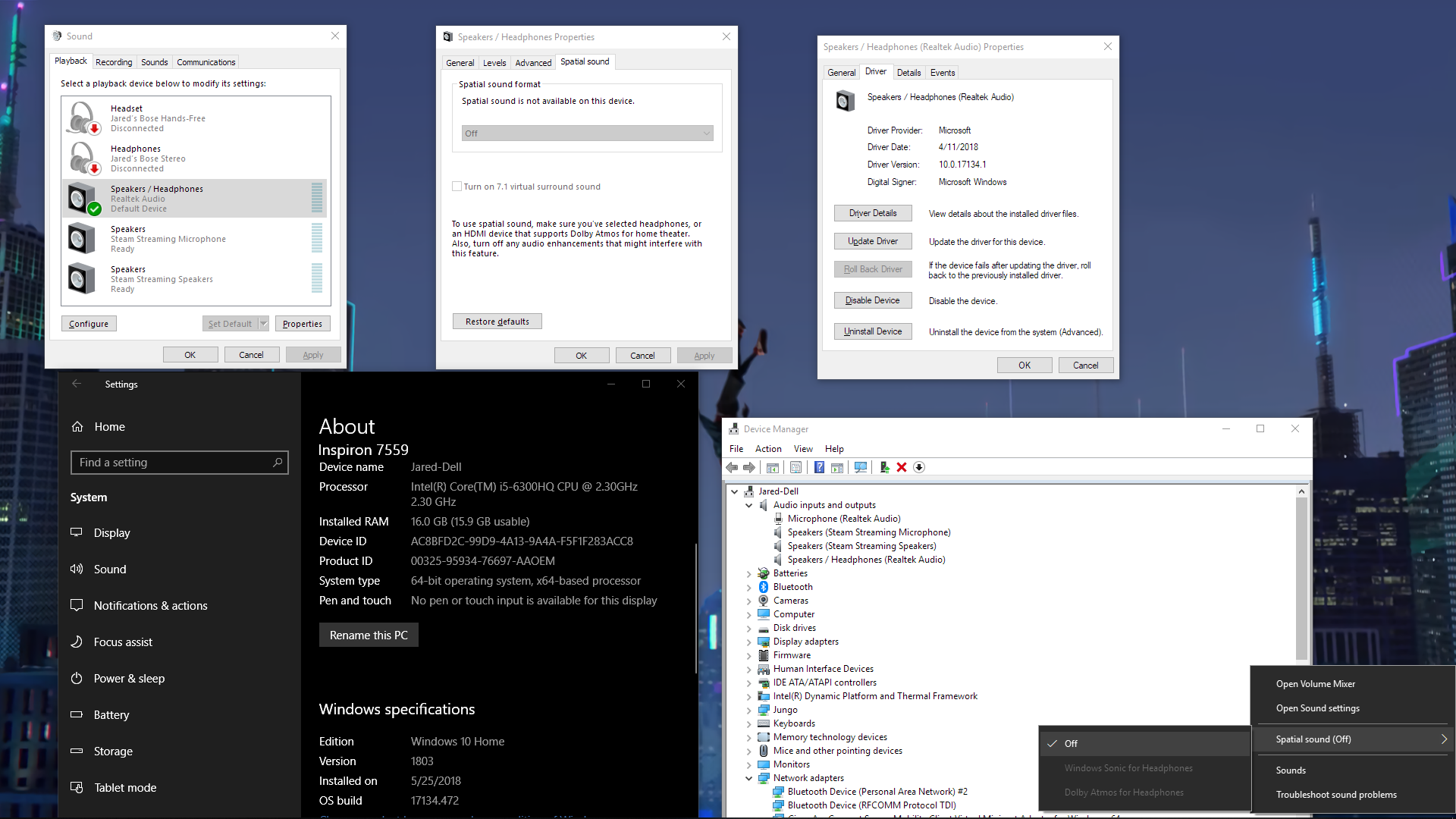 Spatial Sound works when headphones are connected via bluetooth, but not when plugged in... b48e17aa-a59c-41ef-a6bd-4127010ca576?upload=true.png