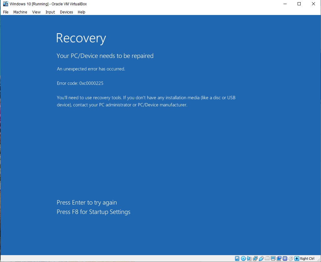Help In Vm Your Device Needs Repair