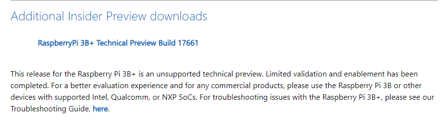 Where i find the RaspberryPi 3B+ Technical Preview Build 17661? b4d37963-efcb-4071-8726-df74a10ef3d7?upload=true.png