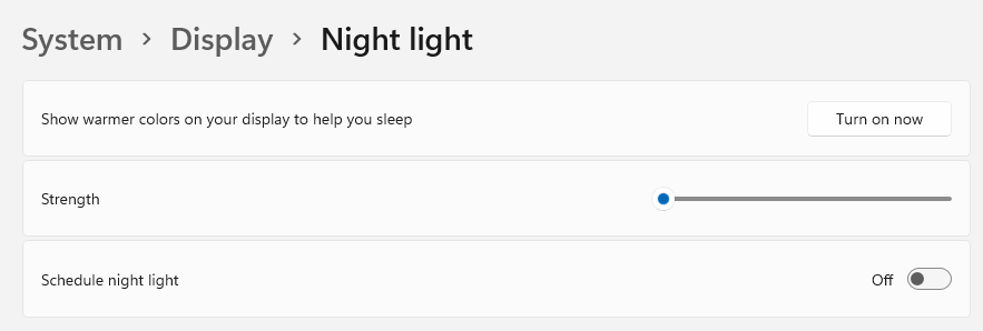 Windows 11 / screen turn to night vision by itself at night i turn it off and once i close... b544f759-f542-45de-b511-85b50d708d83?upload=true.png
