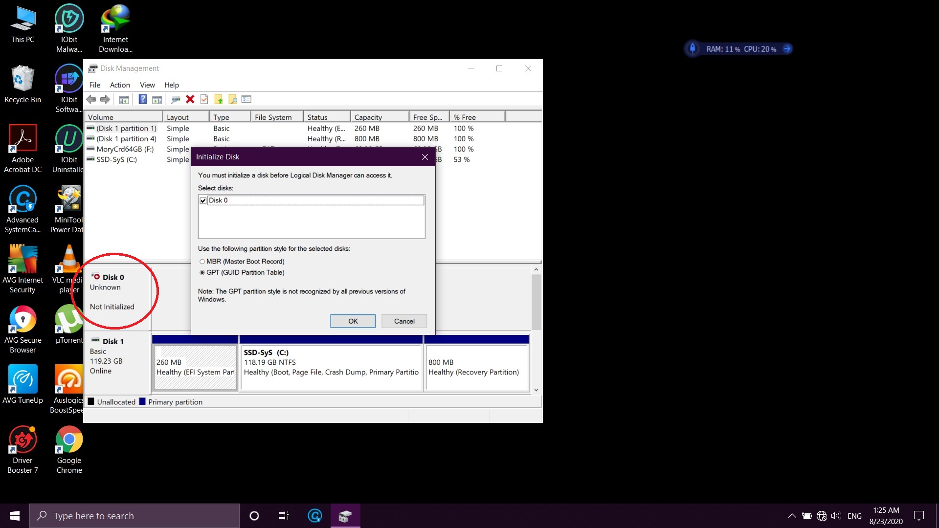 disk 0 unknown not initialized b557cbd5-d253-4e80-a016-e96582b65530?upload=true.jpg