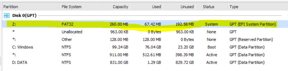 How do I hide this system partition that shouldn't be showing? b589e36e-2df0-405c-a91a-1009a06403ab?upload=true.jpg