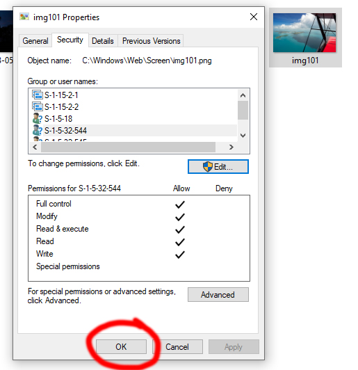 Windows 10 Home - Changing "TrustedInstaller" to "Administrator" to edit or remove items. b5a68536-148b-4c3e-83e3-cb2969aff9dc?upload=true.jpg
