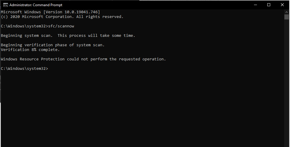 Windows Resource Protection could not perform the requested operation. b5b1e7f6-4623-4274-974b-3b78e7822e18?upload=true.png