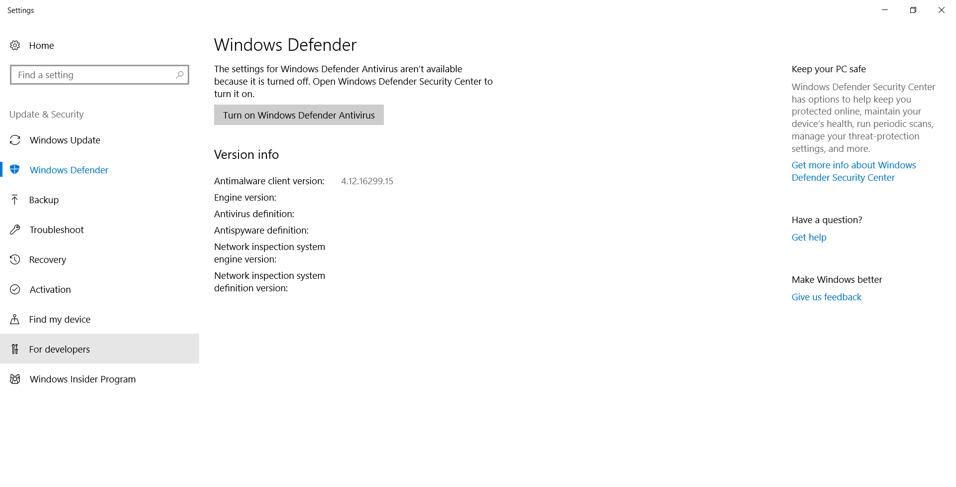 I have aquestion about windows Defender on my new labtop ACER NITRO 5 b5b3de44-6845-41ed-9abd-ca161a385995?upload=true.png