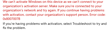 Error when activate window 10 pro "can't connect to your organization" pls help b5b7ac9e-1386-405c-bbc1-49e06265feac?upload=true.png