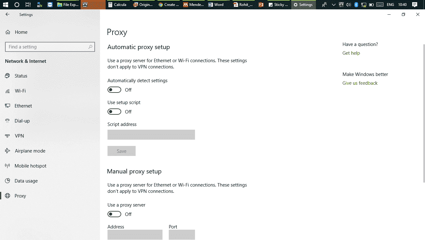 Feature update to Windows 10, version 1803, removes all the proxy setting after few minutes b628fe25-1e42-4d3d-95a4-f5eca92df9df?upload=true.png