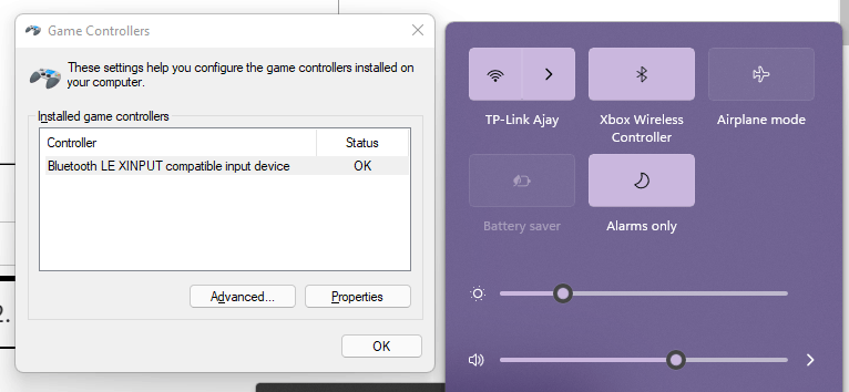 Xbox one Controller identified as Bluetooth LE Xinput Device b63955f2-9e7a-4a88-be2d-ff0adbae9c64?upload=true.png