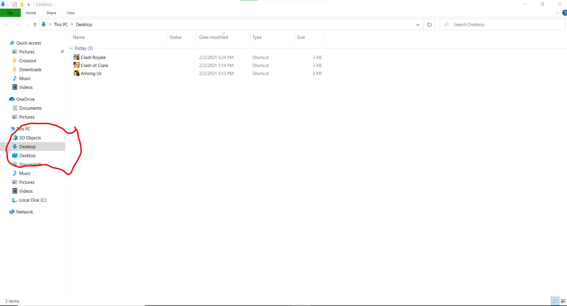 My downloads folder is renamed to desktop. b65a090e-15c8-444b-bf79-8986b98f6e9a?upload=true.png