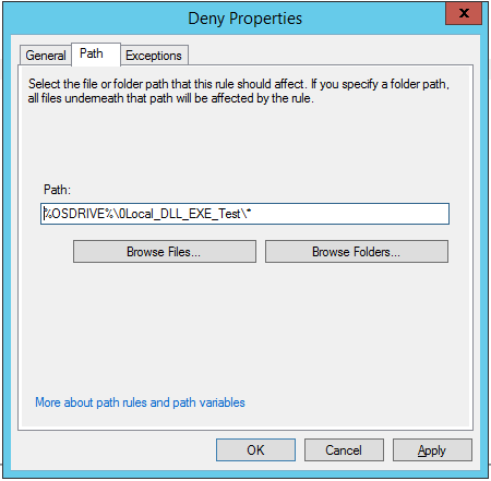 Use AppLocker to Allow or Block DLL Files from Running in Windows 10 b695c03b-a2cf-4400-a535-d2280777fe6d?upload=true.png