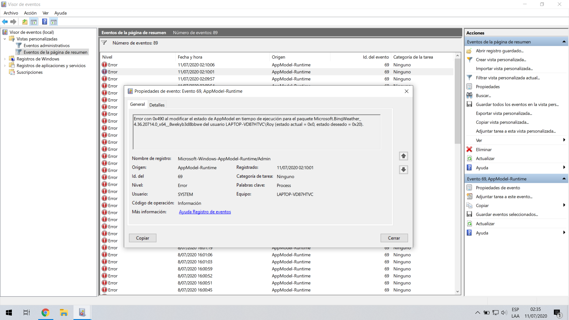 Error AppModel-Runtime 69 [MANY] b6aa37bb-e0c4-4dd1-b2cb-4be226ec8eda?upload=true.png