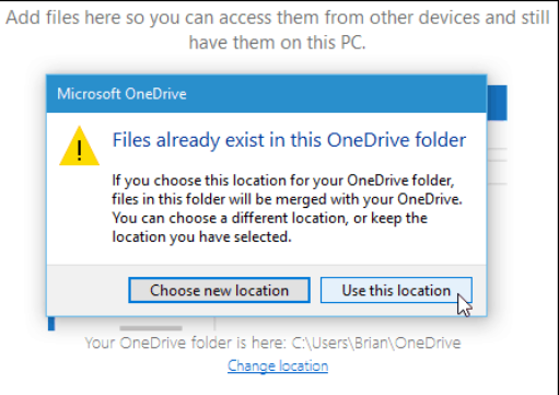 Why is my new laptop choosing OneDrive for its preferred file locations? b6dc2774-2275-4552-9a79-11adca92d3c1?upload=true.png