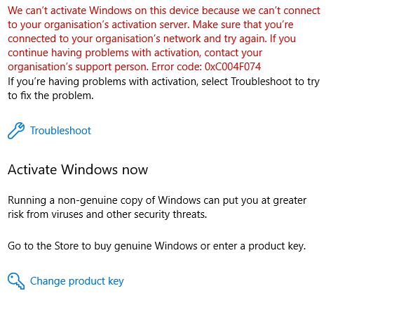 Activating Windows error code 0xC004F074 organisation server b6e4f8fb-e324-4b0d-8b4d-b436c653e91a?upload=true.png
