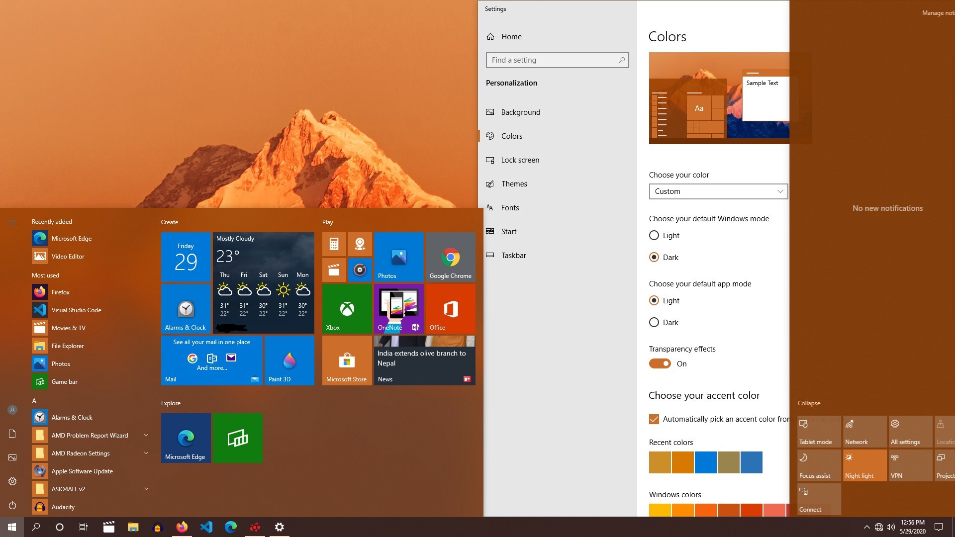 Start menu, taskbar and Action Center not as translucent as they should be b711575d-1902-4dcb-9c94-2abec7c7734f?upload=true.jpg