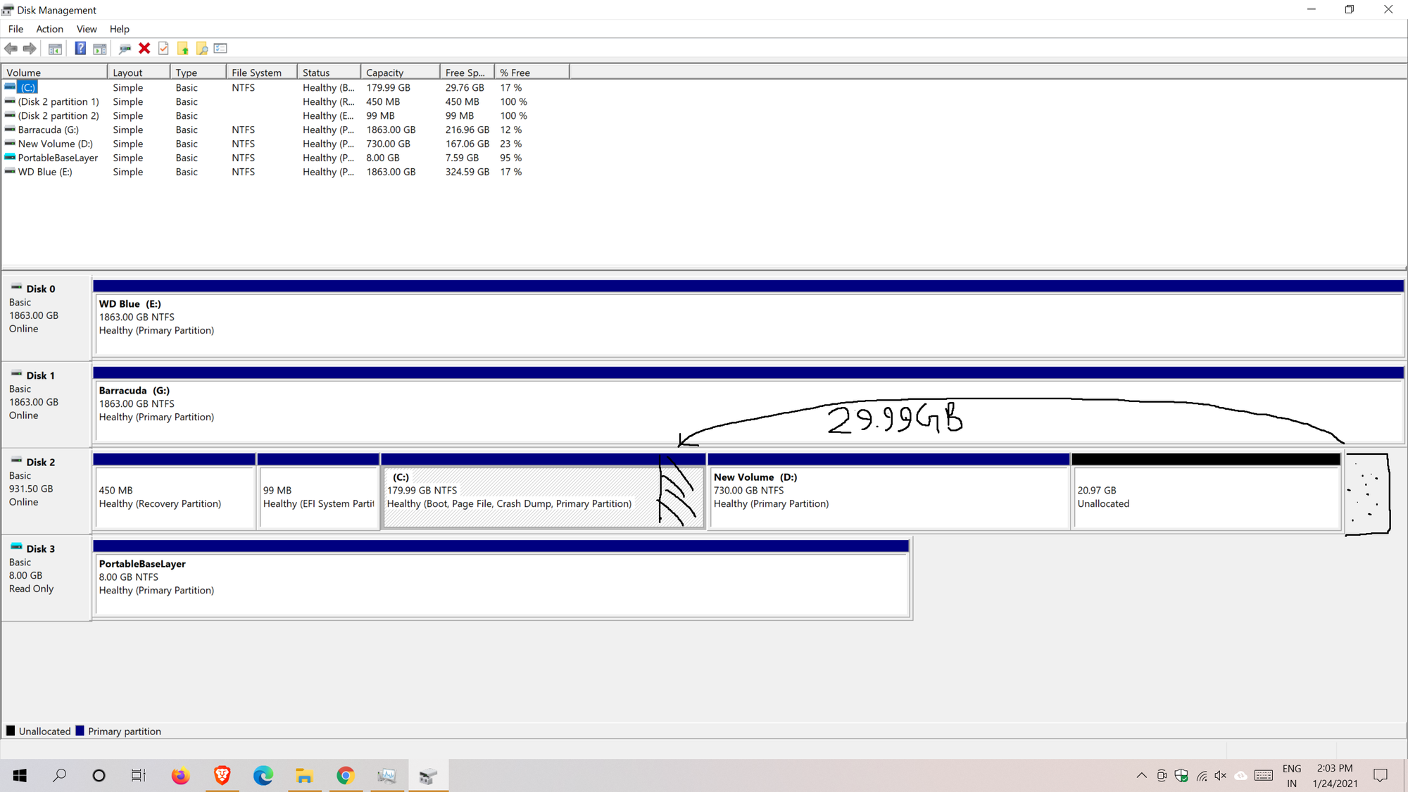 Problem in Special folders after resizing Local Disk C the one with the OS b76c0b4f-595e-4e96-b5cb-427c81b53b9e?upload=true.png