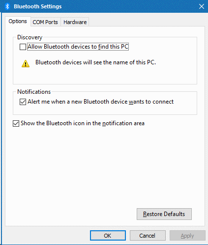 Disabling bluetooth discoverability in Win10 Pro 1903 b7baa8f3-aebe-4862-9184-139025bb1341?upload=true.gif