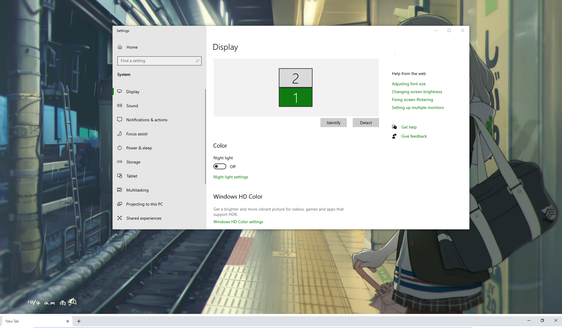 Maximized Window in Display 1 is overlapping into Display 2 b8080d21-e3bf-4101-bb57-8a16c3b5e8ba?upload=true.png