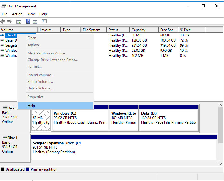 System Partition 'Properties' greyed out b83557ef-bc82-4614-9978-fc118f158fb6?upload=true.jpg