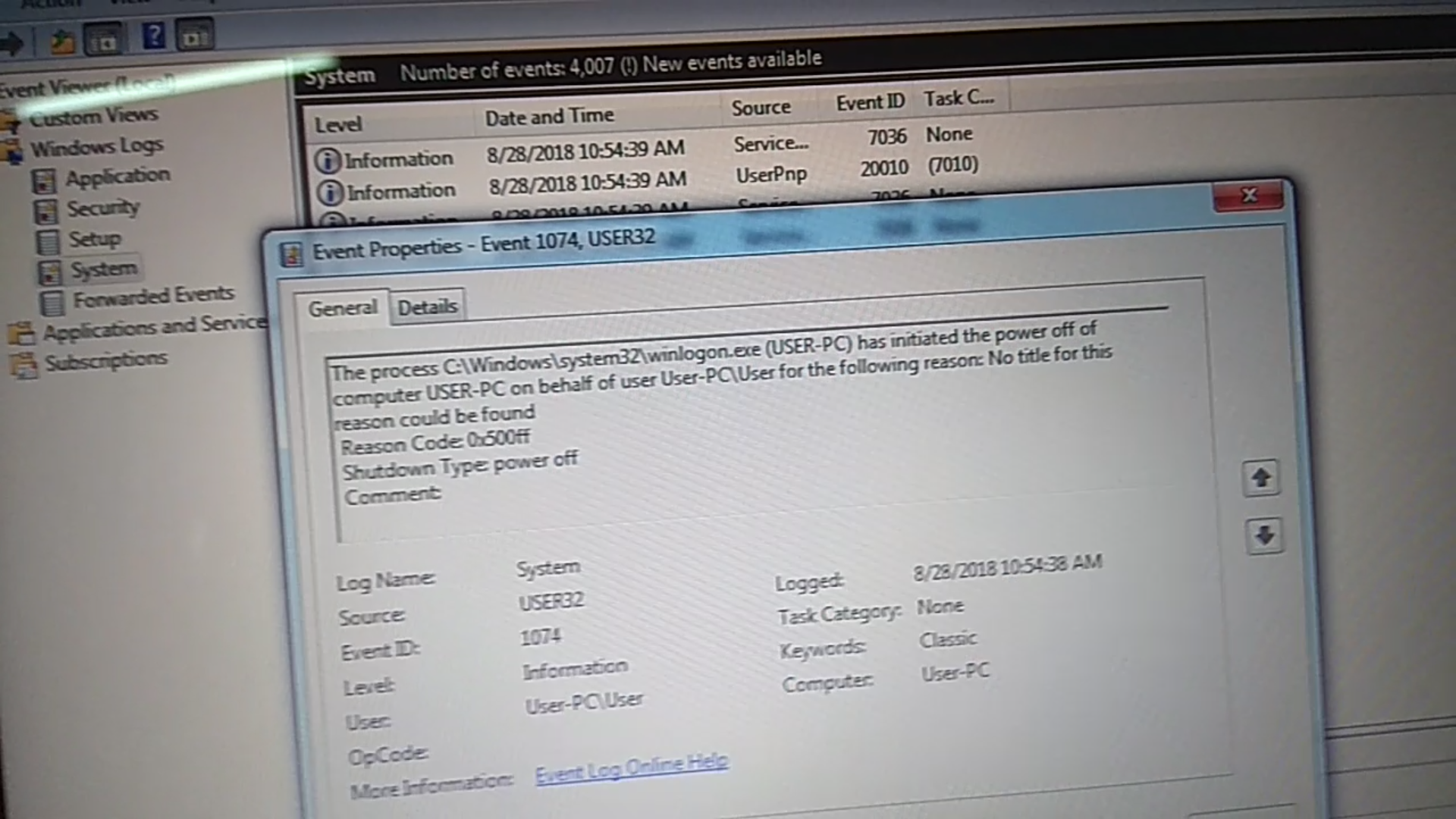 Disabling Event ID 1074 to show up at event viewer b867163d-94b5-400d-a26e-86ffe97af327?upload=true.png