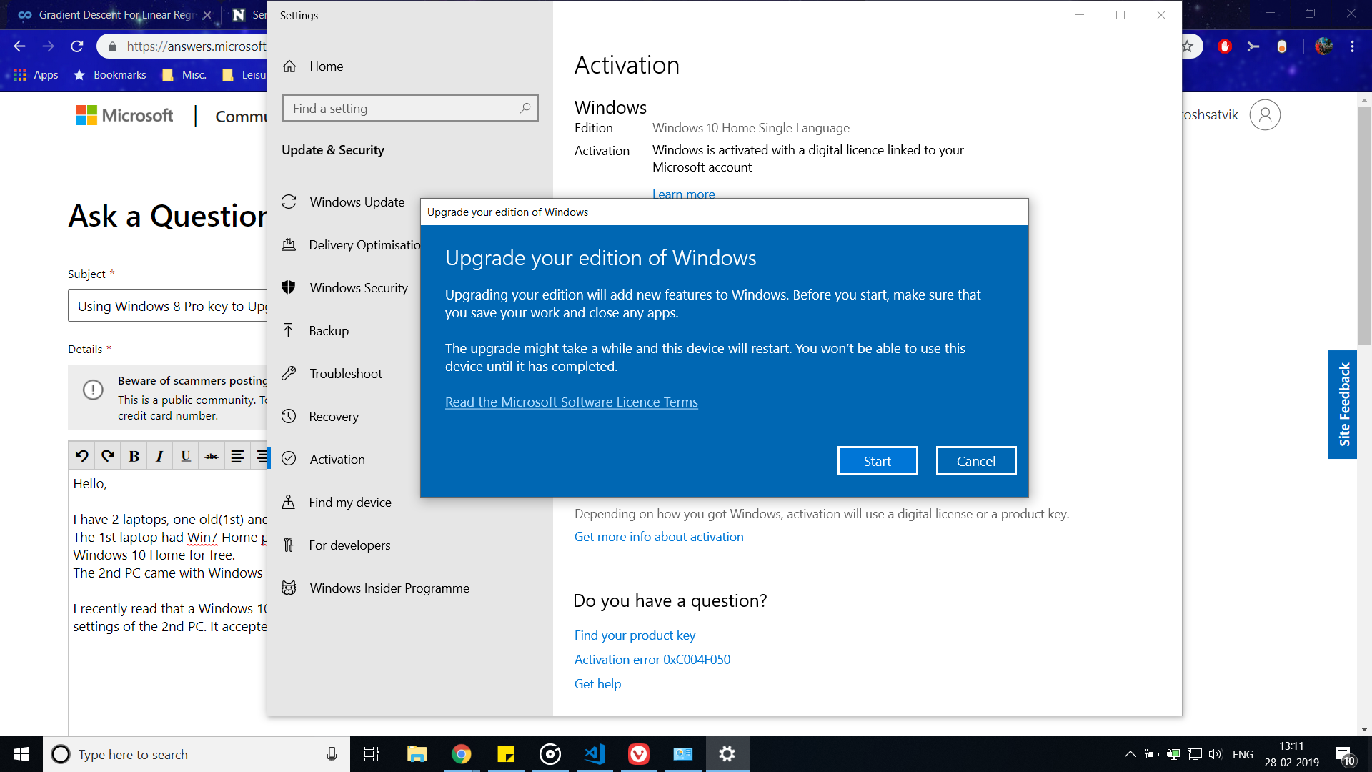 Using Windows 8 Pro key to Upgrade to Windows 10 Pro from Home b8b4dc3e-e56f-4958-94f1-ef07a68d3448?upload=true.png