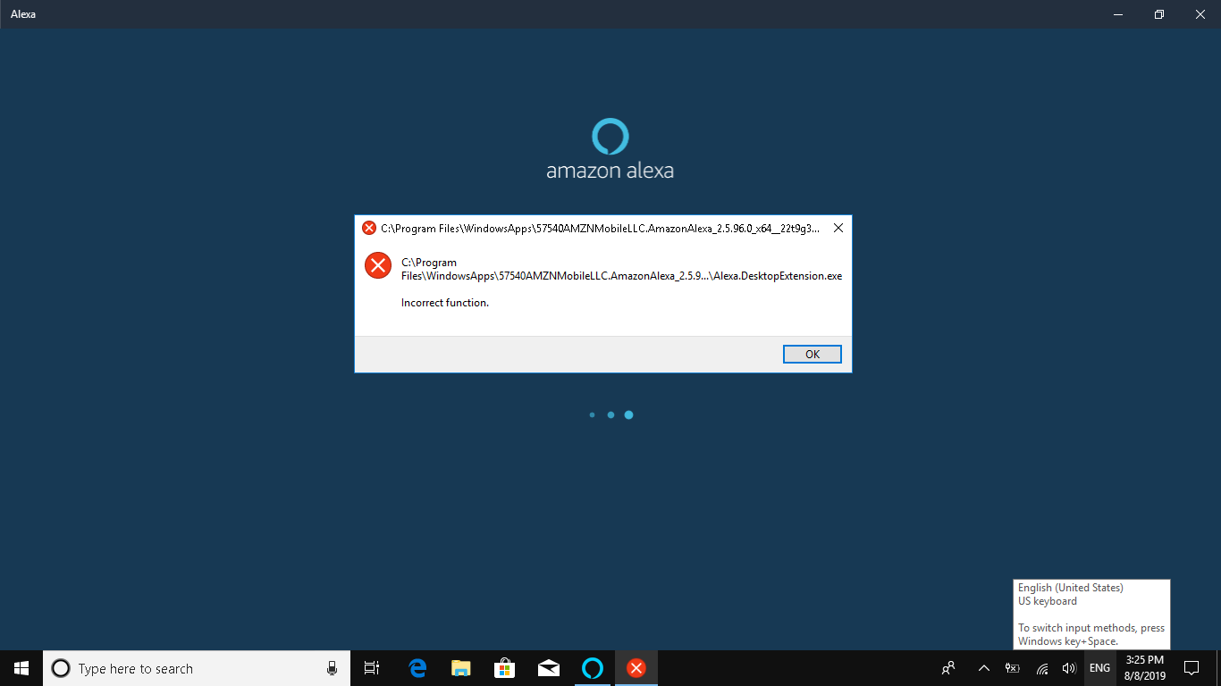 I have an error when install Alexa from store b8c86c65-9d79-4618-adbe-c84d60e9944d?upload=true.png