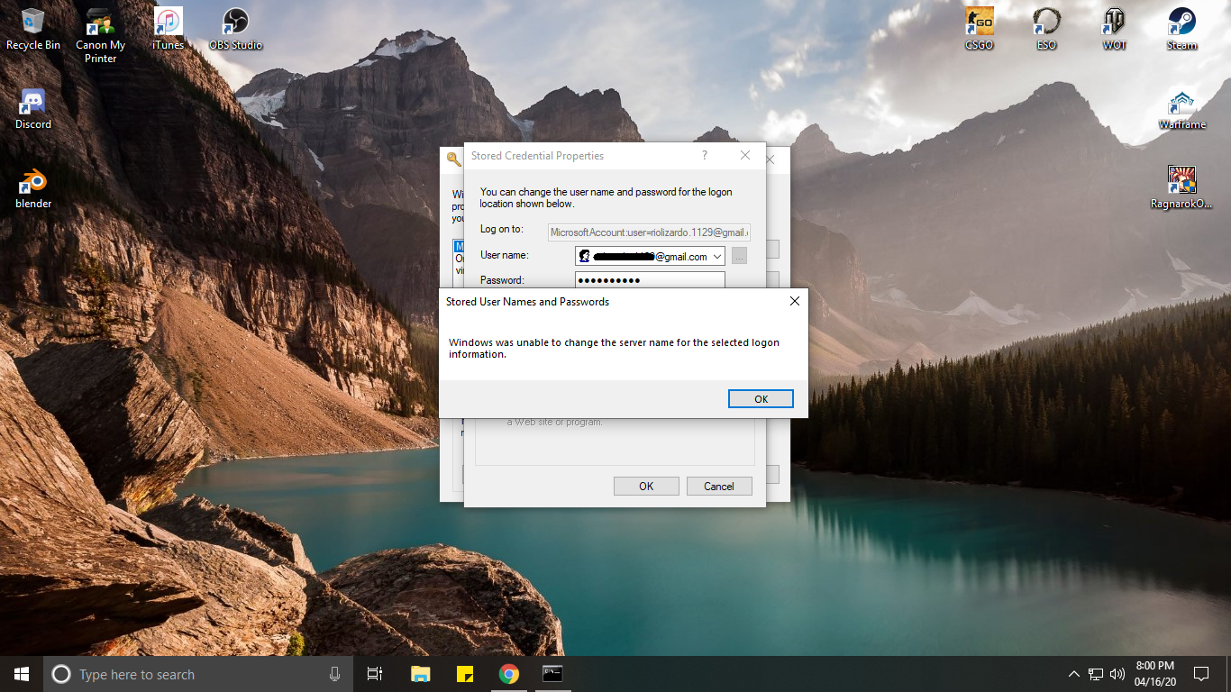 netplwiz and rundll32.exe keymgr.dll,KRShowMgr aren't allowing me to change my PC lock... b912727b-45d3-481e-be2f-5c2be8f35768?upload=true.png