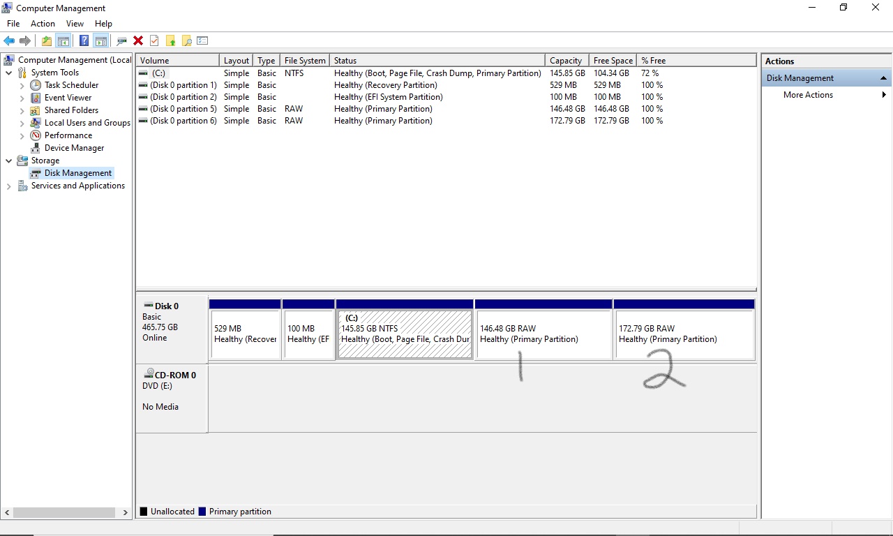 Can I use the HealthyPrimary Partition to make a new disk space for my pc b970a001-f003-455b-8487-b4c84b2d5459?upload=true.jpg