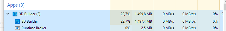 3D Builder not using all cores/threads b9d82e04-ff5f-4a3b-ae94-c959de5ef8e1?upload=true.png