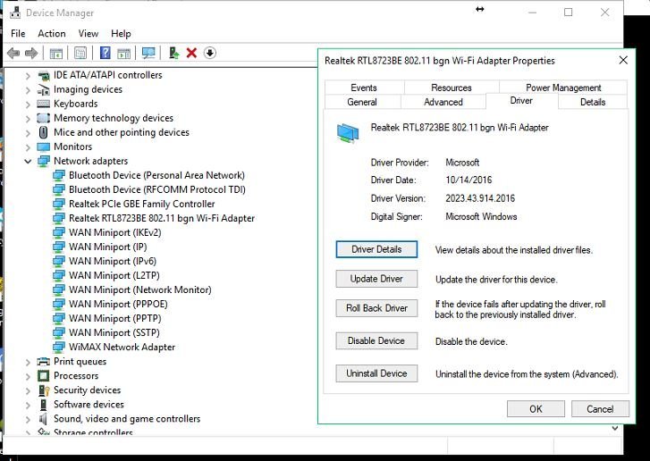 Hosted network support : NO on windows 10 (Device: HP Probook 450 G3 / Adapter Model:... b9dd4698-64e2-4ff8-9d73-60dd37b20263?upload=true.jpg