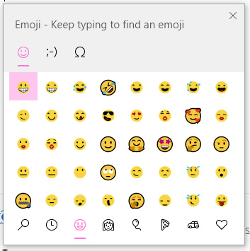 Bug - Windows 10 emoji panel doesn't display all available emojis, even if emoji font is... b9df083d-dab4-4d2b-a72c-01f8f2063638?upload=true.jpg