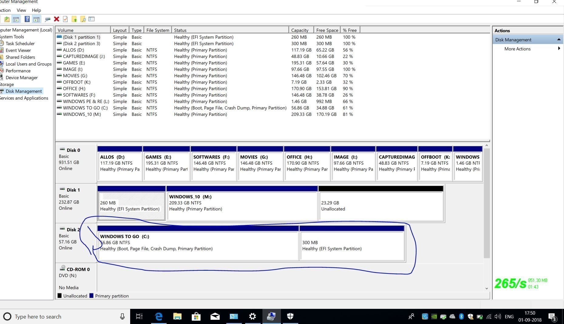 WITHOUT EFI PARTITION , I AM ABLE BOOT WINDOWS 10 ON SANDISK 64GB PENDRIVE WORKING AS... ba288642-4619-4fd9-b0c0-e6c7caafb962?upload=true.jpg