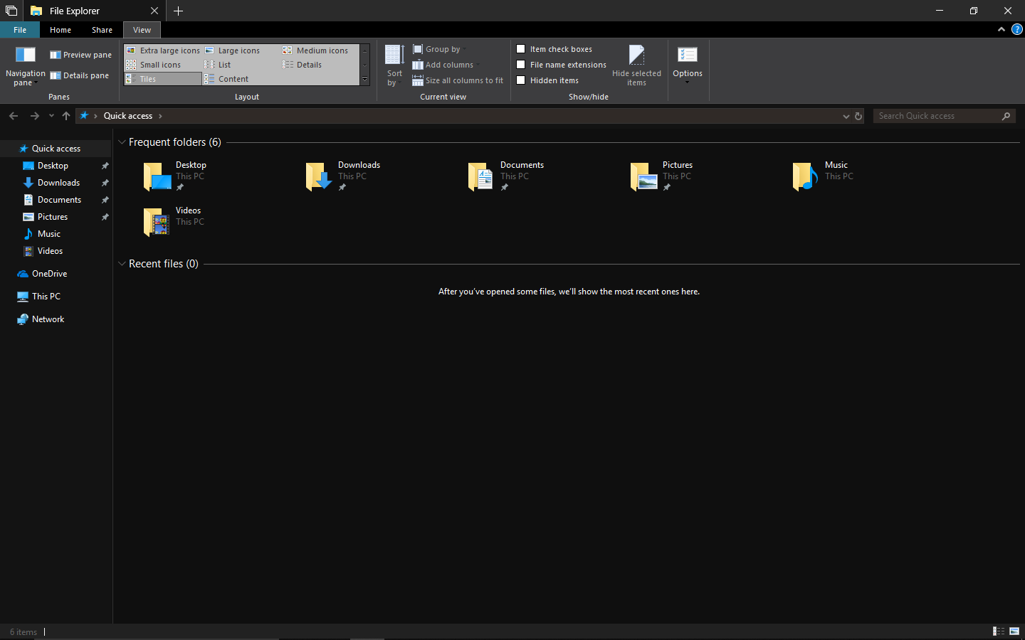 Issues with File explorer in dark theme after Windows update. ba28c750-6c8c-4abf-98d8-17449977f83d?upload=true.png