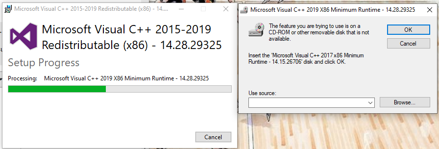 Microsoft Visual C 15 19 14 28 Wont Instal