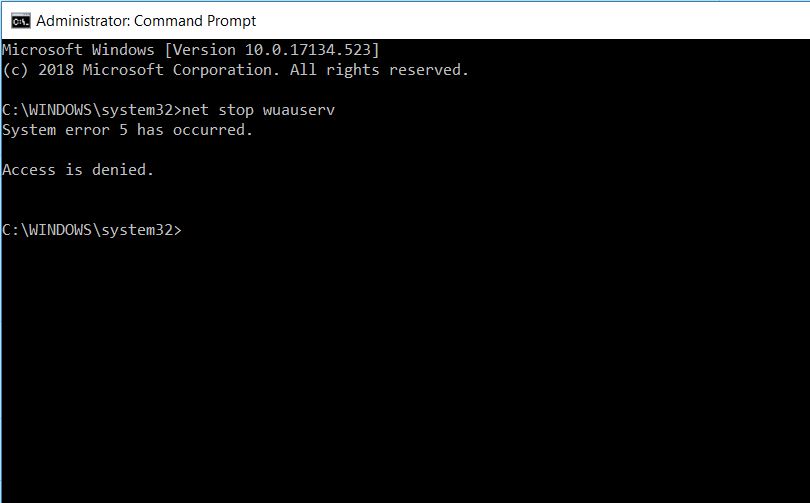 wuauserv service tasks are grayed out and access denied ba757ed0-34d7-4938-acd9-6e2a5ce068bf?upload=true.jpg