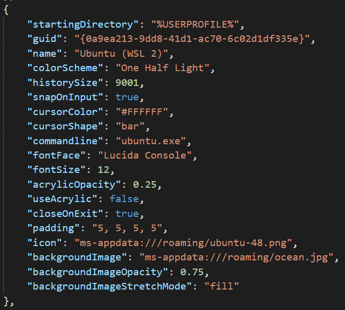 Windows Terminal app now available in Microsoft Store for Windows 10 backgroundprofile.png