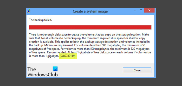 Fix Backup Error 0x81000033 on Windows 11/10 Backup-Error-0x81000033-1.png