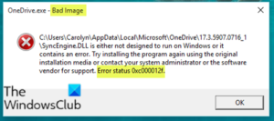 Fix Bad Image error 0xc000012f in Windows 10 Bad-Image-error-0xc000012f-300x133.png