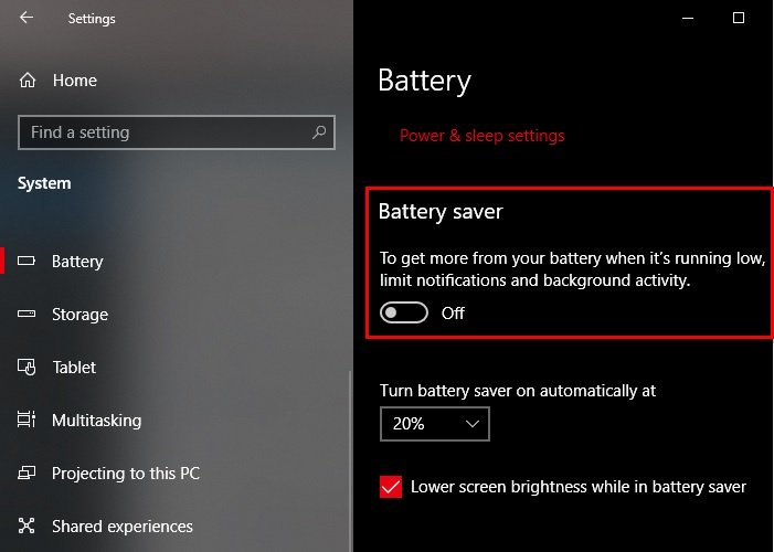 Battery Saver not working on Windows 10 Laptop battery-saver-settings.jpg