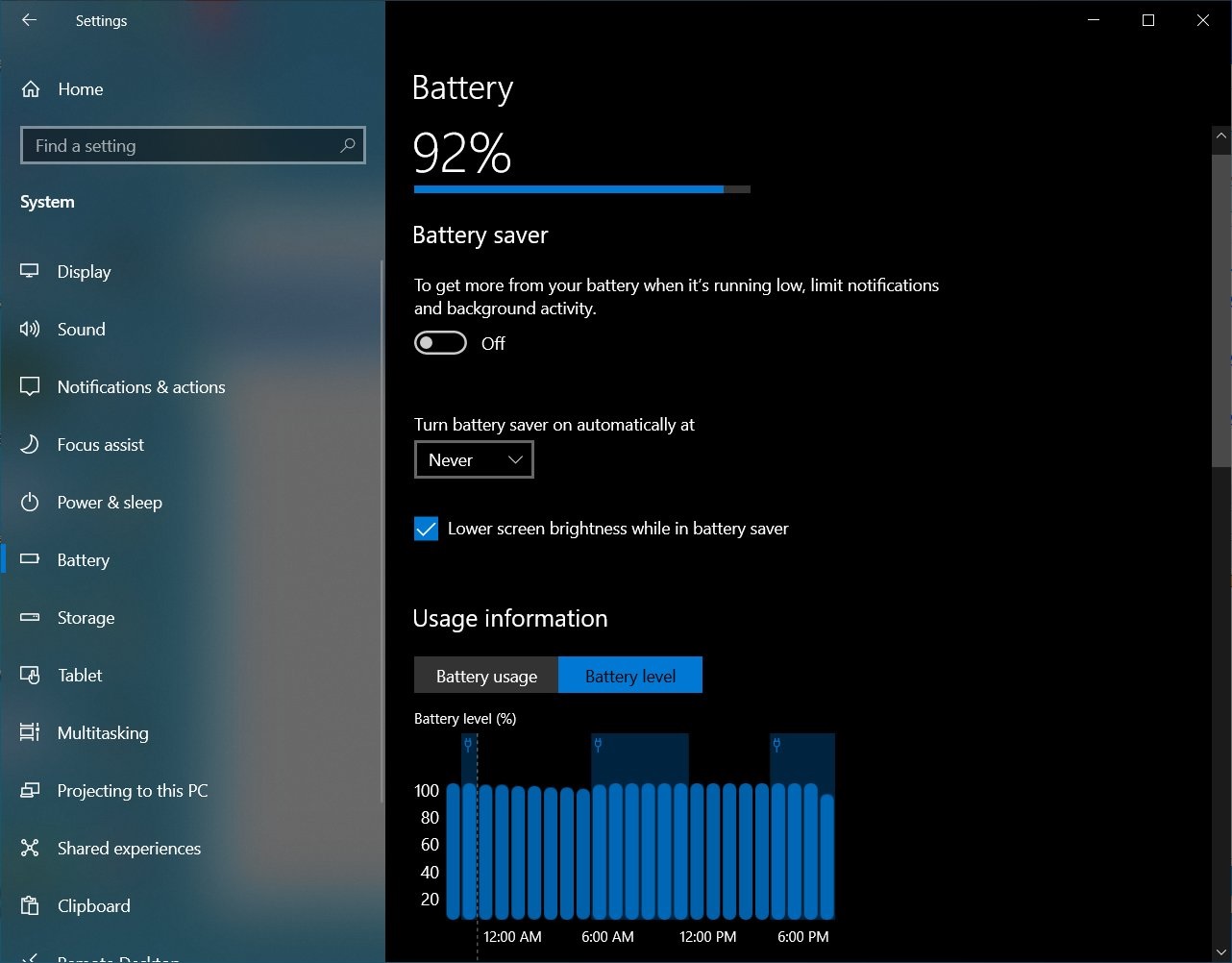 Closer look at Windows 10’s new battery settings, arriving later this year Battery-settings.jpg