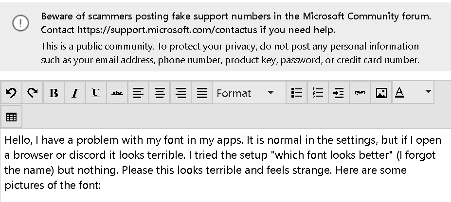 Windows 10 font looks strange and hard to read bb468f58-3249-4b36-8362-582849ba447b?upload=true.png