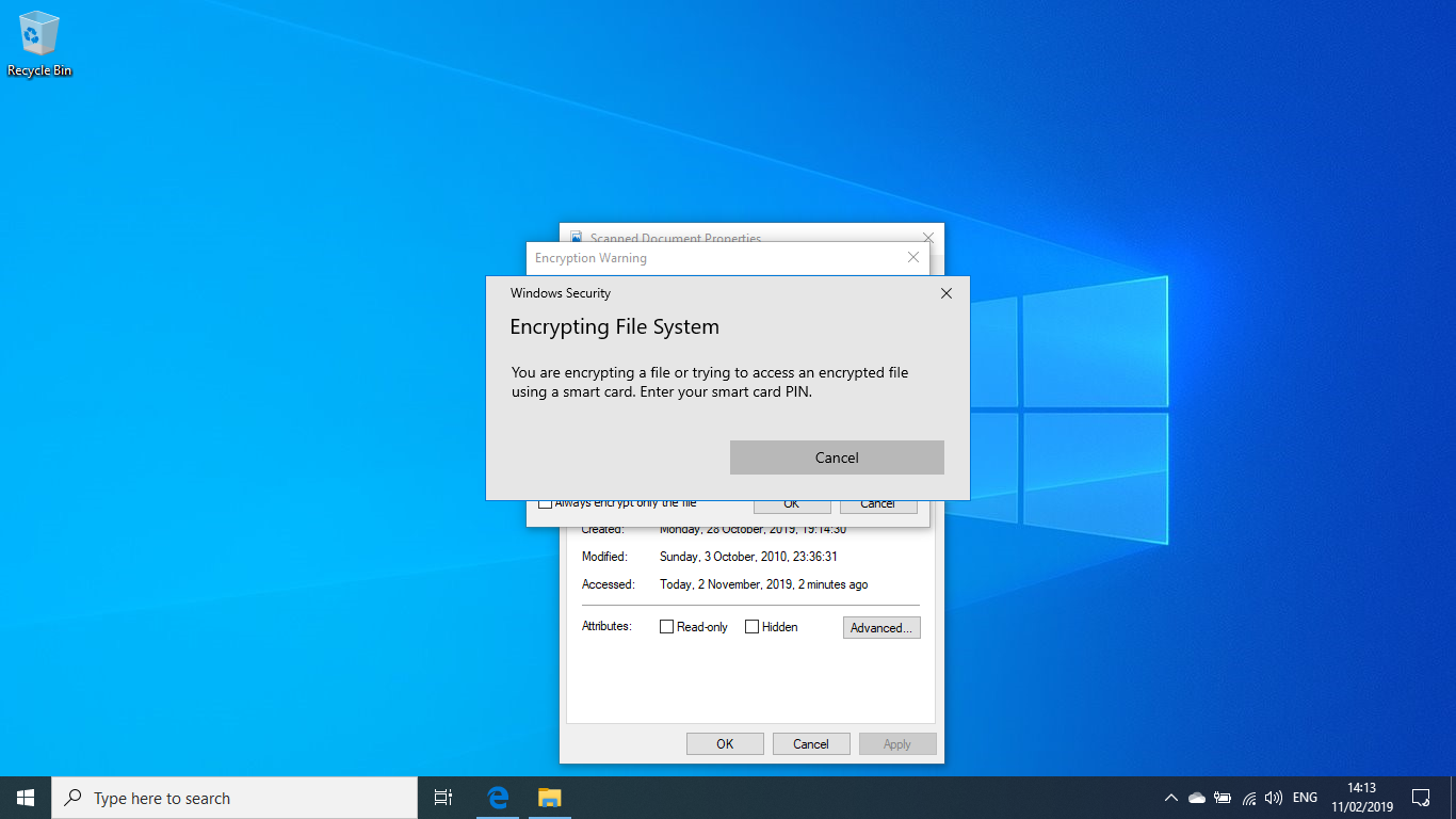 Encrypting File System, You are encrypting a file or trying to access an encrypted file... bba289ff-11a9-471c-8398-63a299190821?upload=true.png